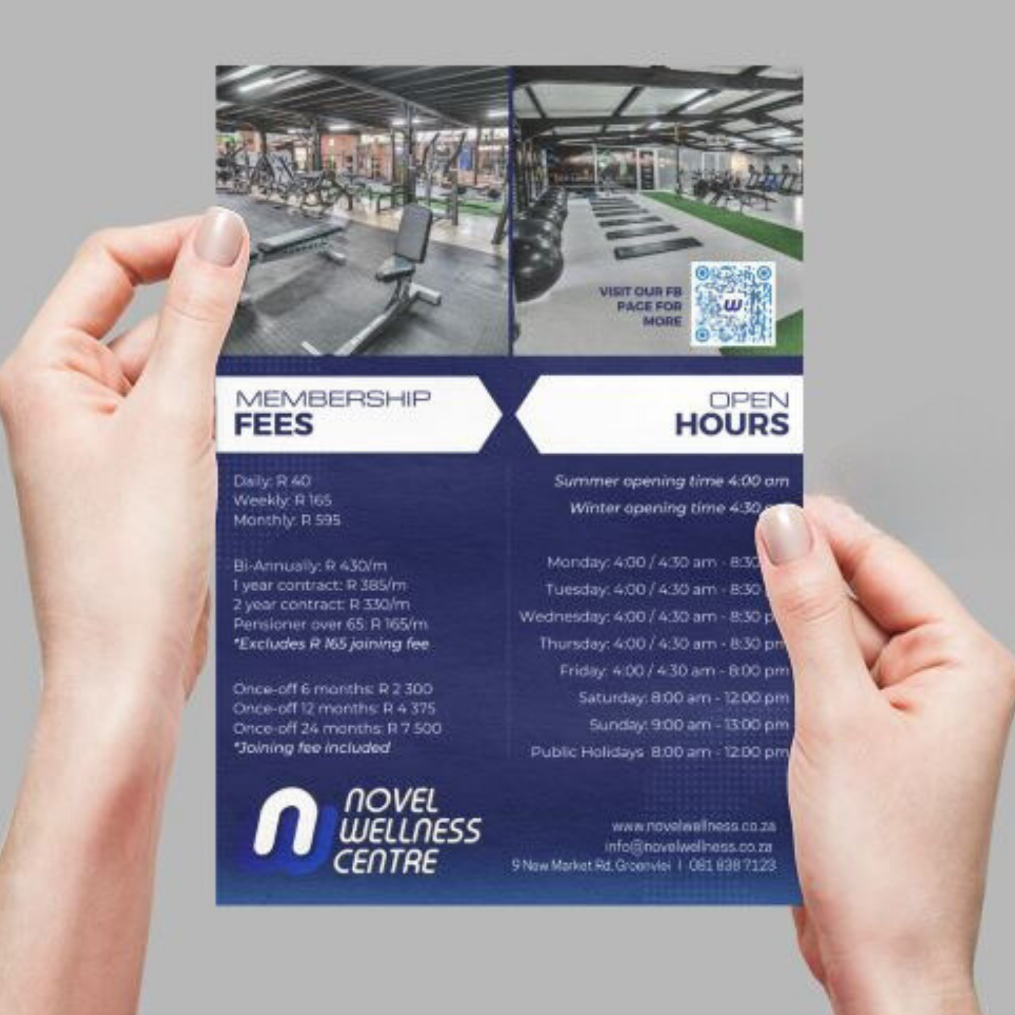 Novel Wellness Center - Elevating Fitness with a Stronger Social Media Presence